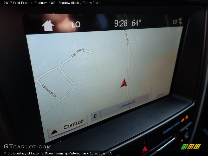 Shadow Black / Ebony Black 2017 Ford Explorer Platinum 4WD