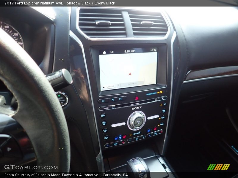 Shadow Black / Ebony Black 2017 Ford Explorer Platinum 4WD