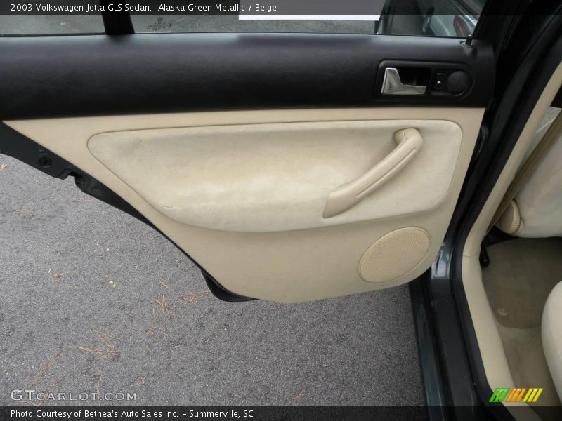 Alaska Green Metallic / Beige 2003 Volkswagen Jetta GLS Sedan
