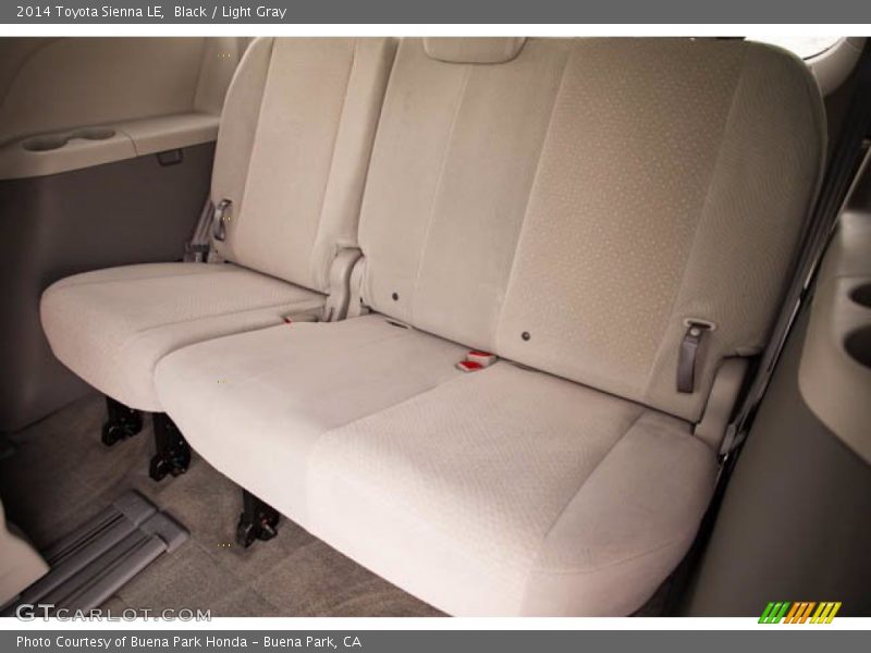 Black / Light Gray 2014 Toyota Sienna LE