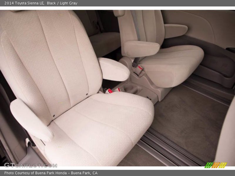 Black / Light Gray 2014 Toyota Sienna LE