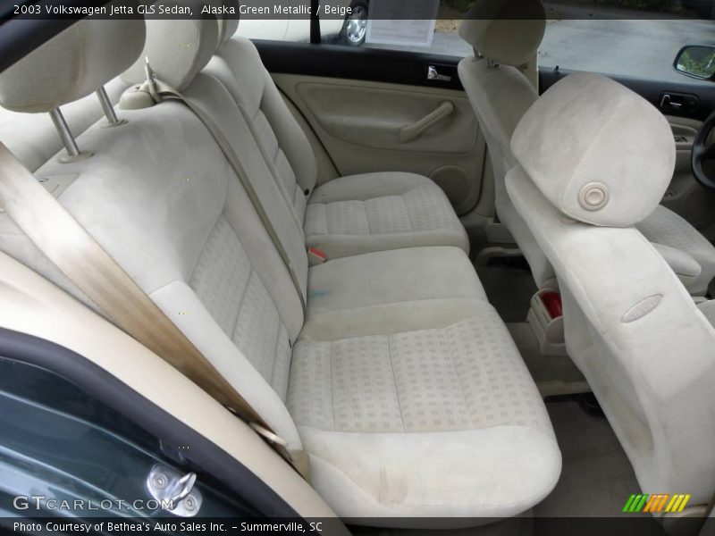 Alaska Green Metallic / Beige 2003 Volkswagen Jetta GLS Sedan