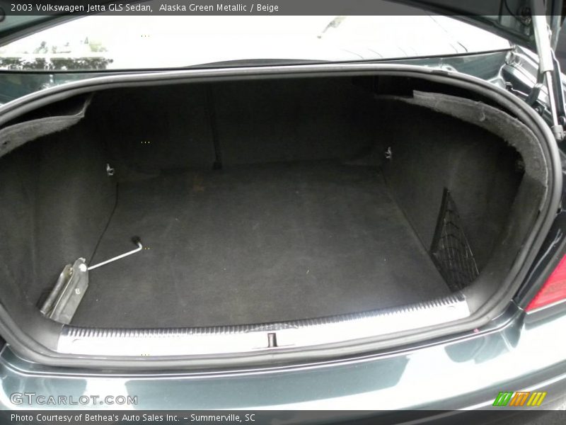 Alaska Green Metallic / Beige 2003 Volkswagen Jetta GLS Sedan