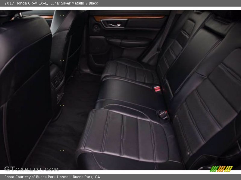 Lunar Silver Metallic / Black 2017 Honda CR-V EX-L