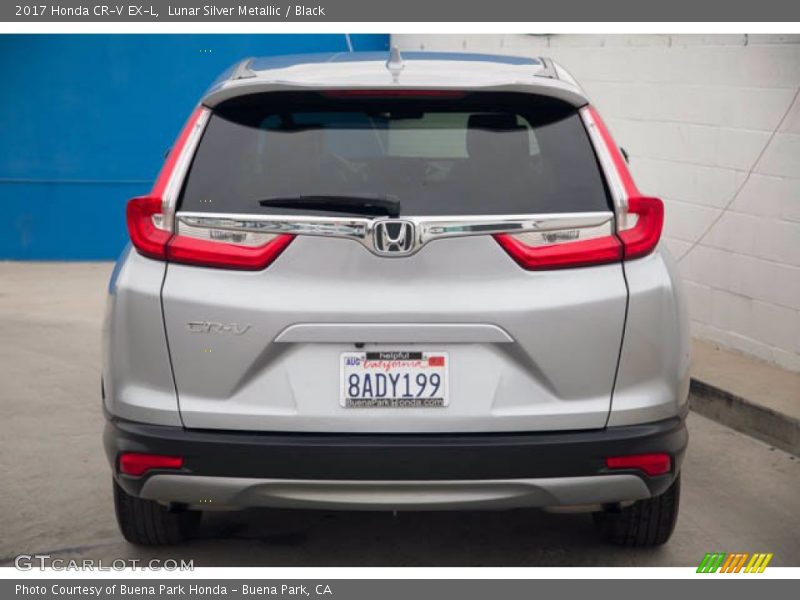 Lunar Silver Metallic / Black 2017 Honda CR-V EX-L