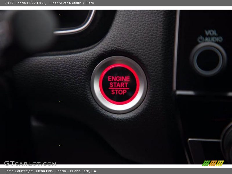 Lunar Silver Metallic / Black 2017 Honda CR-V EX-L