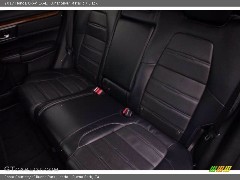 Lunar Silver Metallic / Black 2017 Honda CR-V EX-L