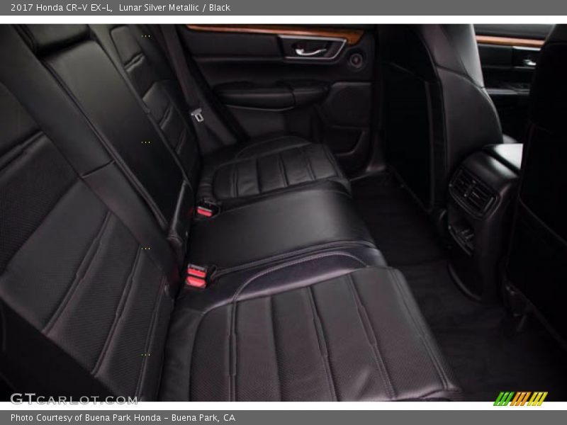 Lunar Silver Metallic / Black 2017 Honda CR-V EX-L