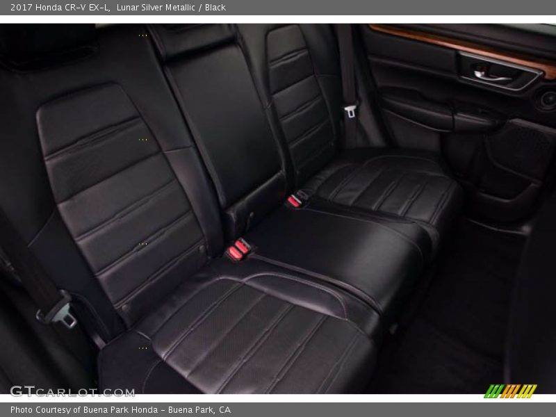 Lunar Silver Metallic / Black 2017 Honda CR-V EX-L