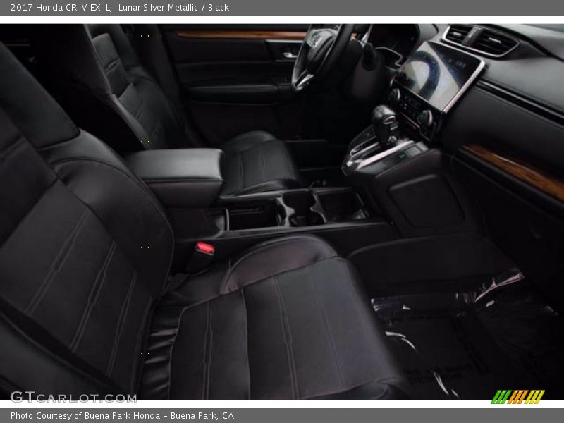 Lunar Silver Metallic / Black 2017 Honda CR-V EX-L