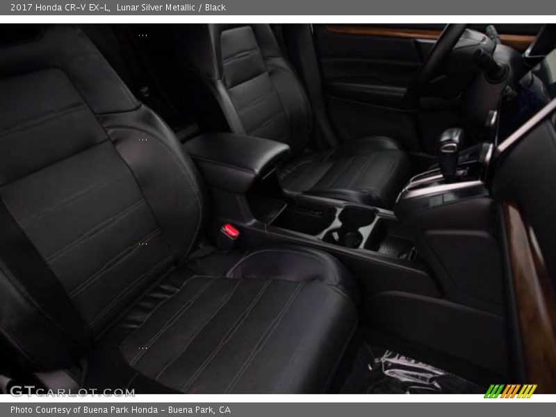 Lunar Silver Metallic / Black 2017 Honda CR-V EX-L