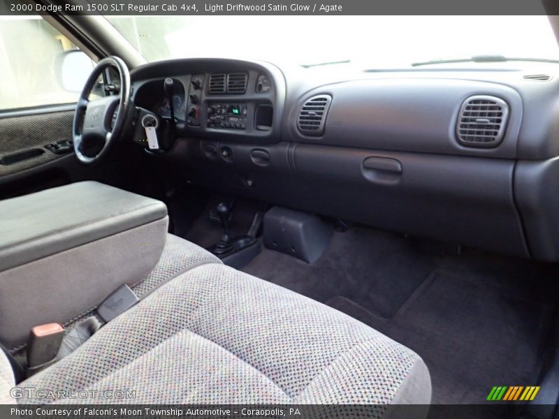 2000 Ram 1500 SLT Regular Cab 4x4 Agate Interior