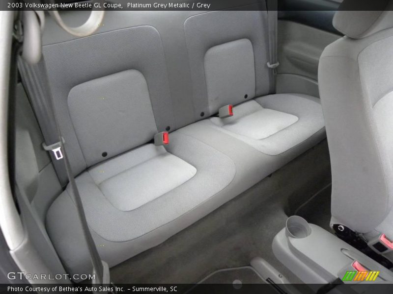 Platinum Grey Metallic / Grey 2003 Volkswagen New Beetle GL Coupe