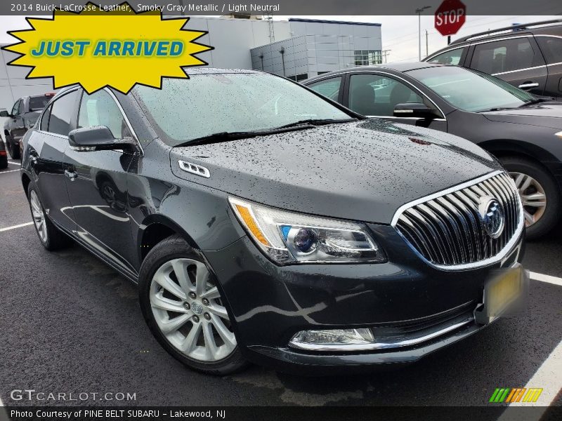Smoky Gray Metallic / Light Neutral 2014 Buick LaCrosse Leather