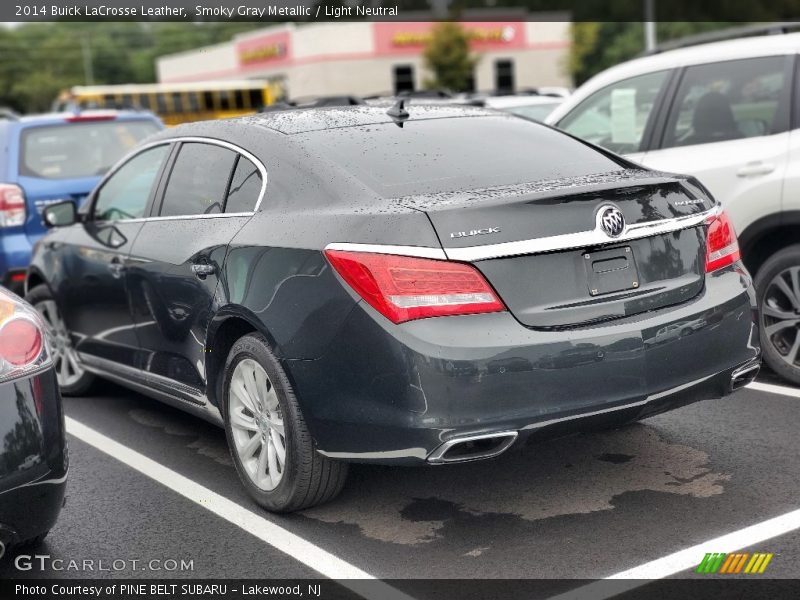Smoky Gray Metallic / Light Neutral 2014 Buick LaCrosse Leather