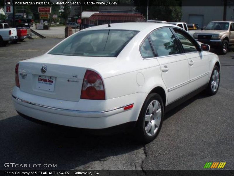 Candy White / Grey 2003 Volkswagen Passat GLX 4Motion Sedan