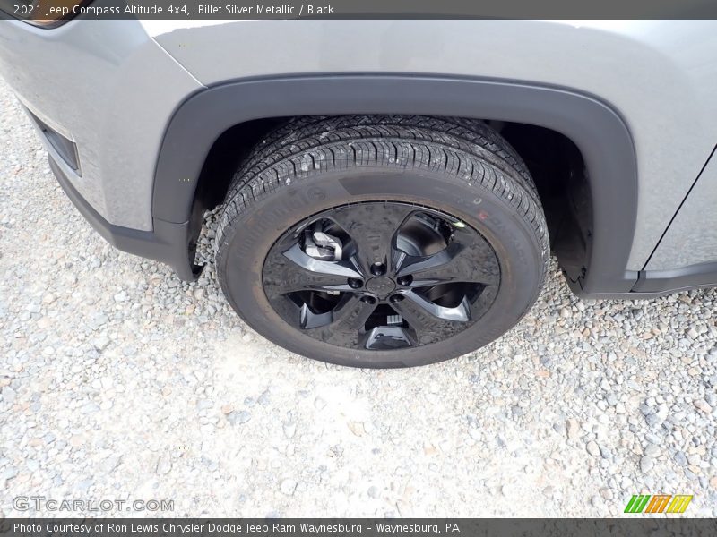 Billet Silver Metallic / Black 2021 Jeep Compass Altitude 4x4