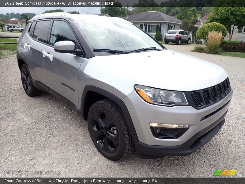 Billet Silver Metallic / Black 2021 Jeep Compass Altitude 4x4