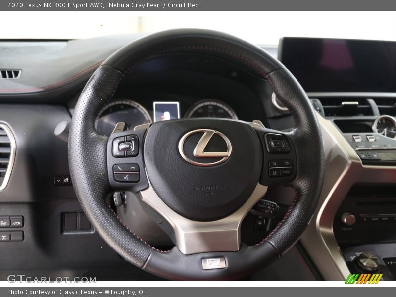  2020 NX 300 F Sport AWD Steering Wheel