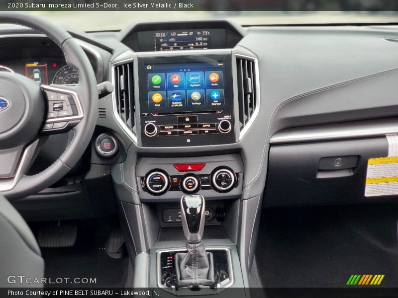 Ice Silver Metallic / Black 2020 Subaru Impreza Limited 5-Door