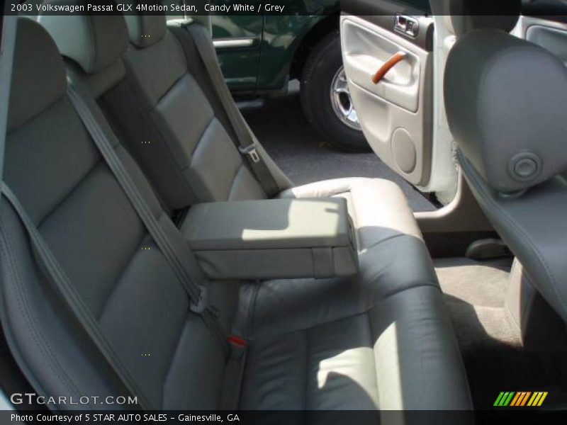 Candy White / Grey 2003 Volkswagen Passat GLX 4Motion Sedan