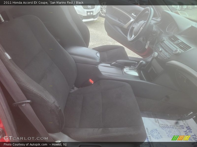 San Marino Red / Black 2011 Honda Accord EX Coupe