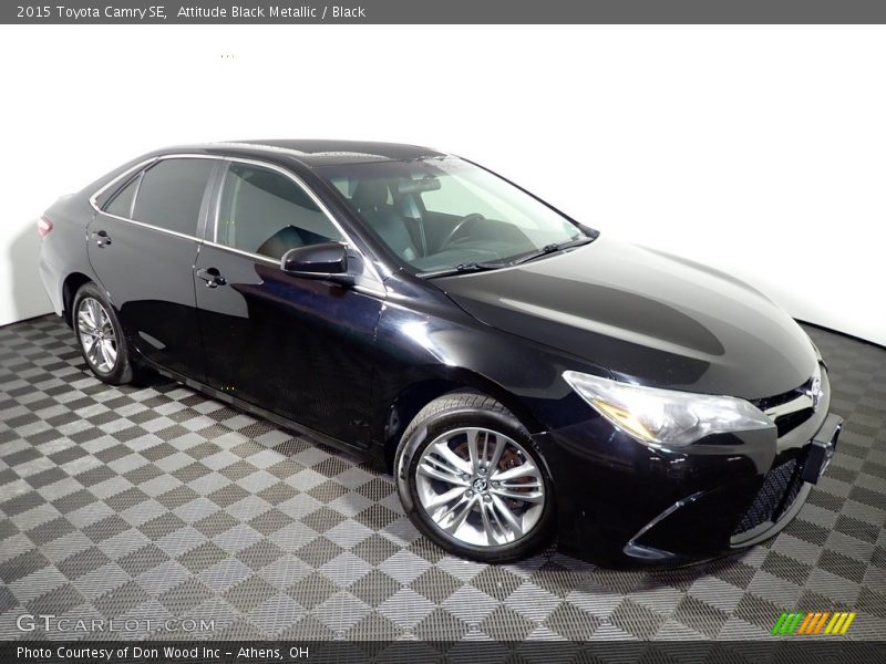 Attitude Black Metallic / Black 2015 Toyota Camry SE