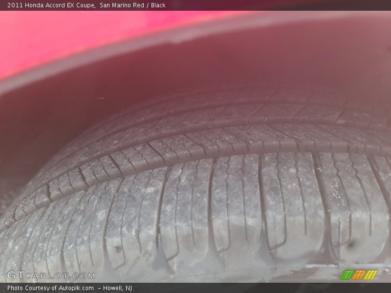 San Marino Red / Black 2011 Honda Accord EX Coupe