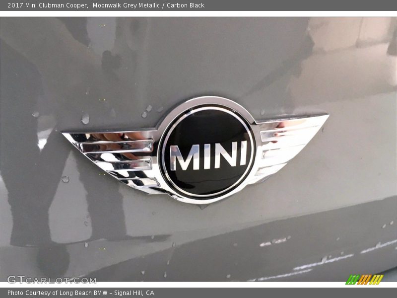 Moonwalk Grey Metallic / Carbon Black 2017 Mini Clubman Cooper