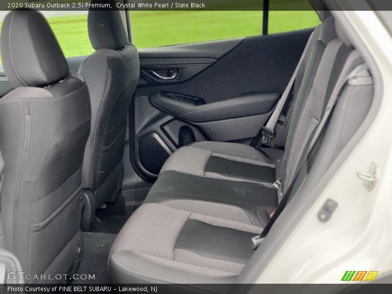Crystal White Pearl / Slate Black 2020 Subaru Outback 2.5i Premium