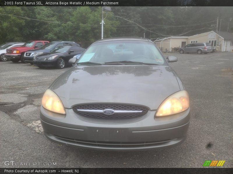 Arizona Beige Metallic / Medium Parchment 2003 Ford Taurus SEL