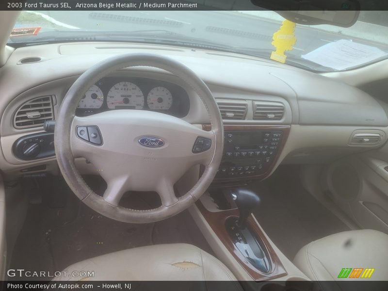 Arizona Beige Metallic / Medium Parchment 2003 Ford Taurus SEL