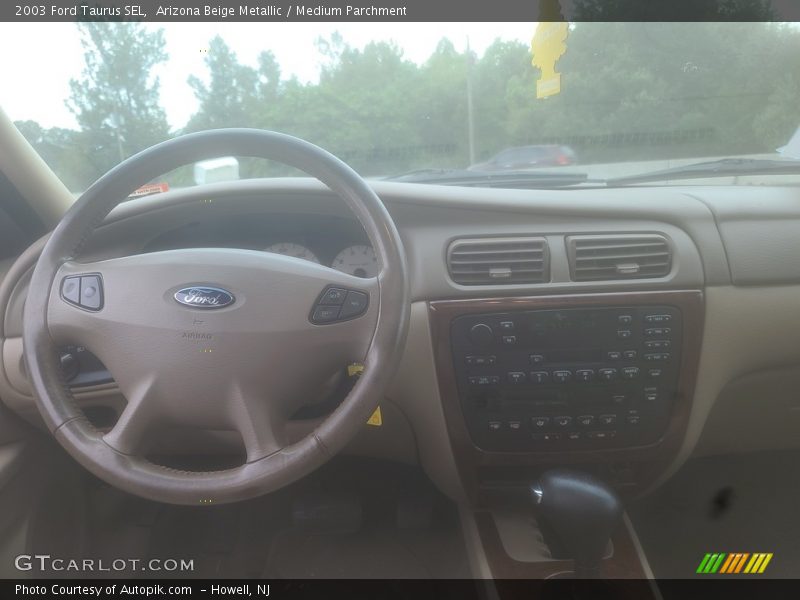 Arizona Beige Metallic / Medium Parchment 2003 Ford Taurus SEL