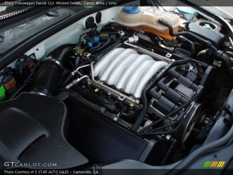 Candy White / Grey 2003 Volkswagen Passat GLX 4Motion Sedan
