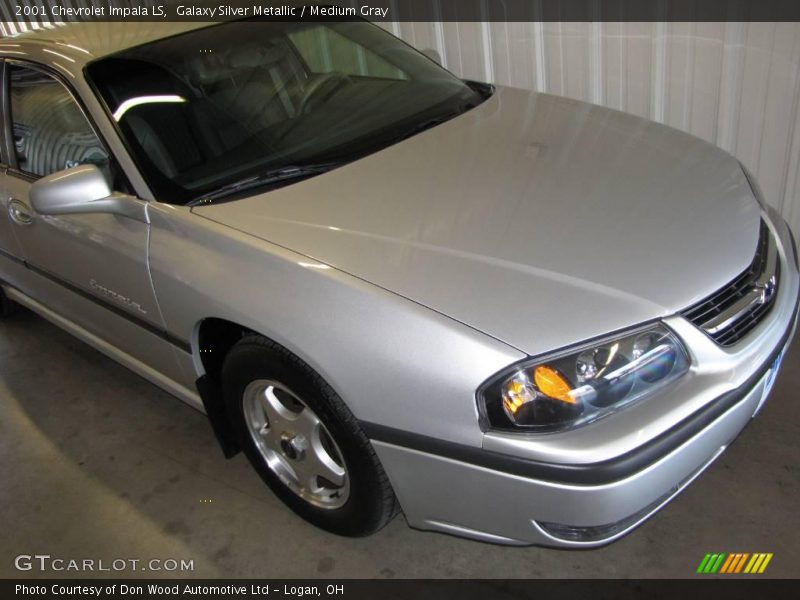 Galaxy Silver Metallic / Medium Gray 2001 Chevrolet Impala LS