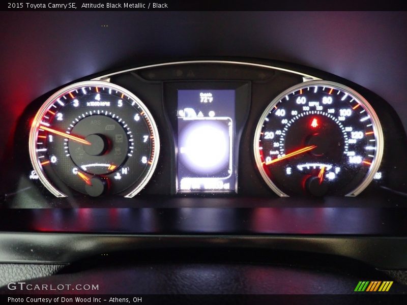 Attitude Black Metallic / Black 2015 Toyota Camry SE