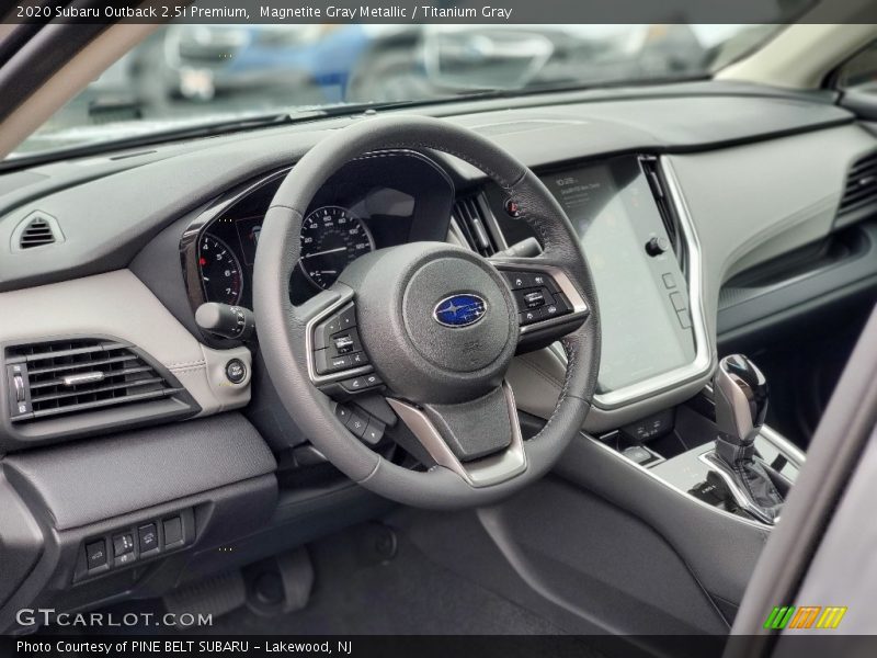 Magnetite Gray Metallic / Titanium Gray 2020 Subaru Outback 2.5i Premium