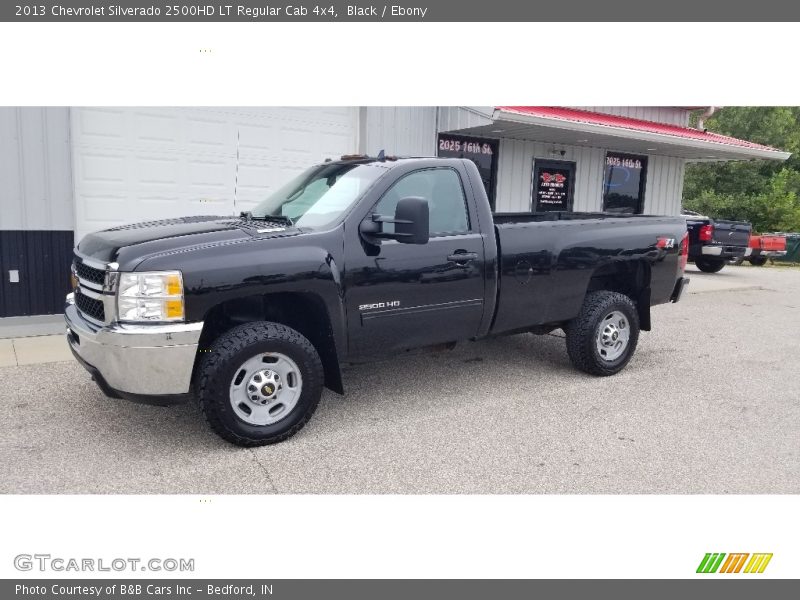 Black / Ebony 2013 Chevrolet Silverado 2500HD LT Regular Cab 4x4