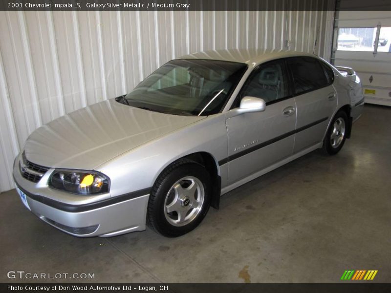 Galaxy Silver Metallic / Medium Gray 2001 Chevrolet Impala LS