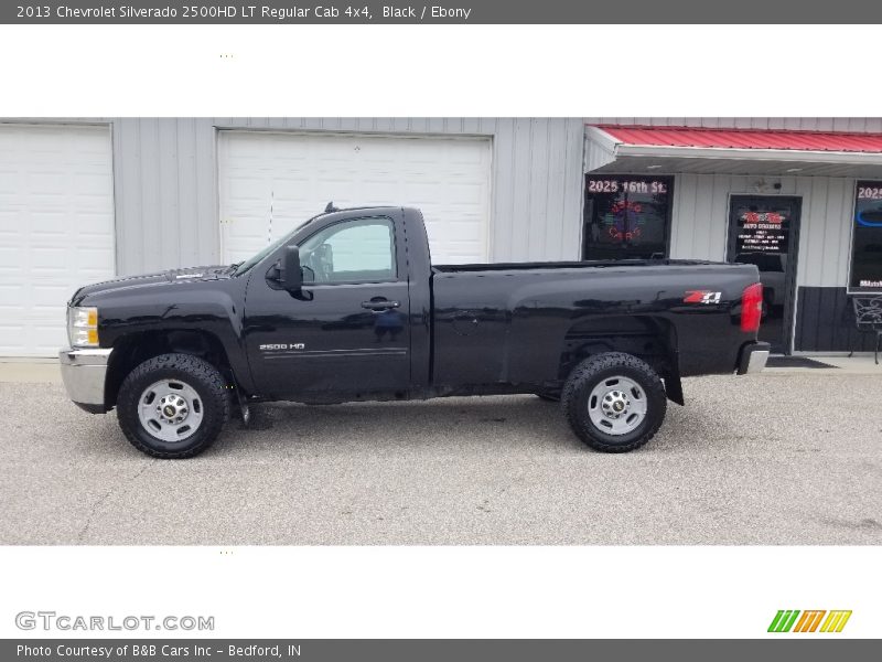 Black / Ebony 2013 Chevrolet Silverado 2500HD LT Regular Cab 4x4
