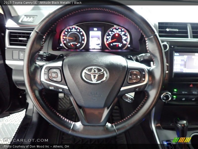 Attitude Black Metallic / Black 2015 Toyota Camry SE
