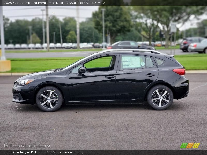  2020 Impreza Premium 5-Door Crystal Black Silica