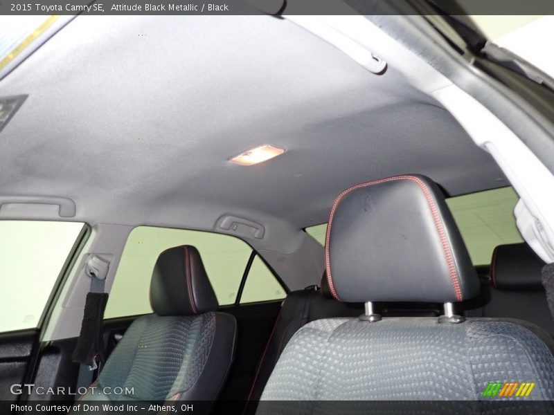 Attitude Black Metallic / Black 2015 Toyota Camry SE
