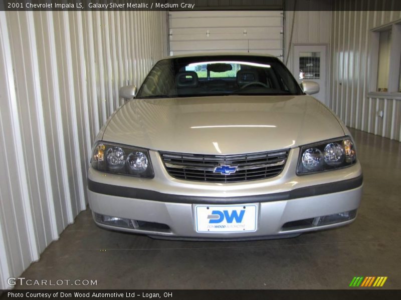 Galaxy Silver Metallic / Medium Gray 2001 Chevrolet Impala LS