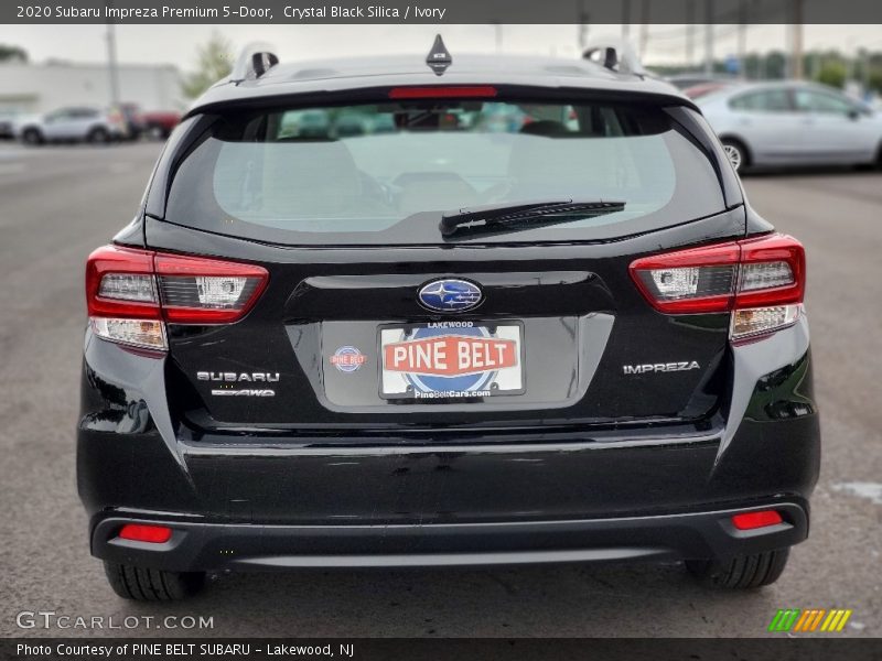 Crystal Black Silica / Ivory 2020 Subaru Impreza Premium 5-Door