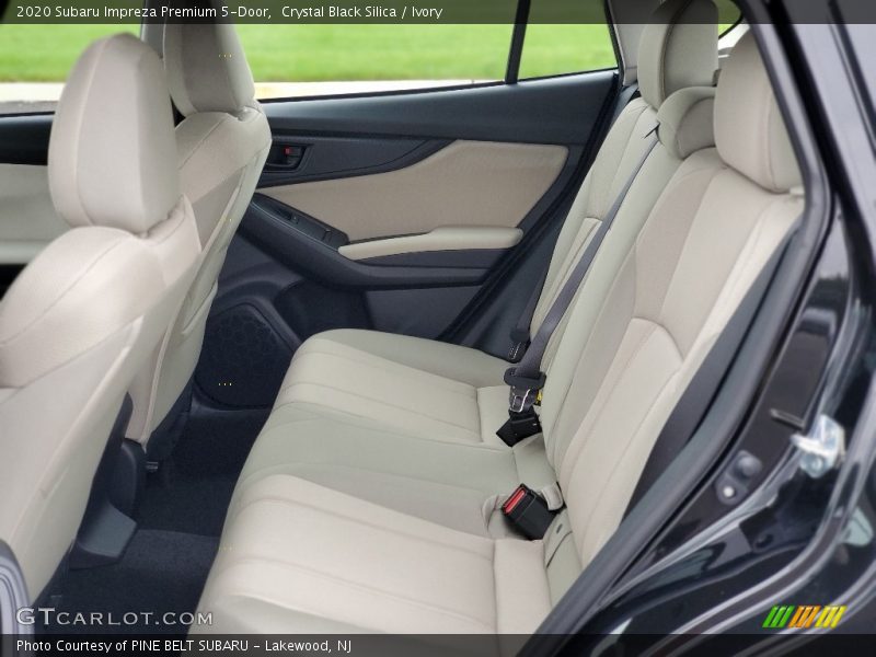 Crystal Black Silica / Ivory 2020 Subaru Impreza Premium 5-Door