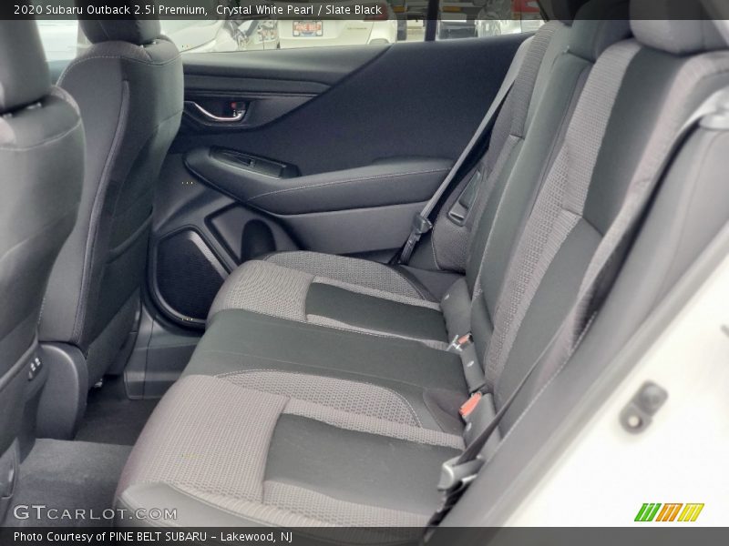 Crystal White Pearl / Slate Black 2020 Subaru Outback 2.5i Premium