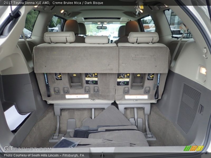 Creme Brulee Mica / Dark Bisque 2017 Toyota Sienna XLE AWD