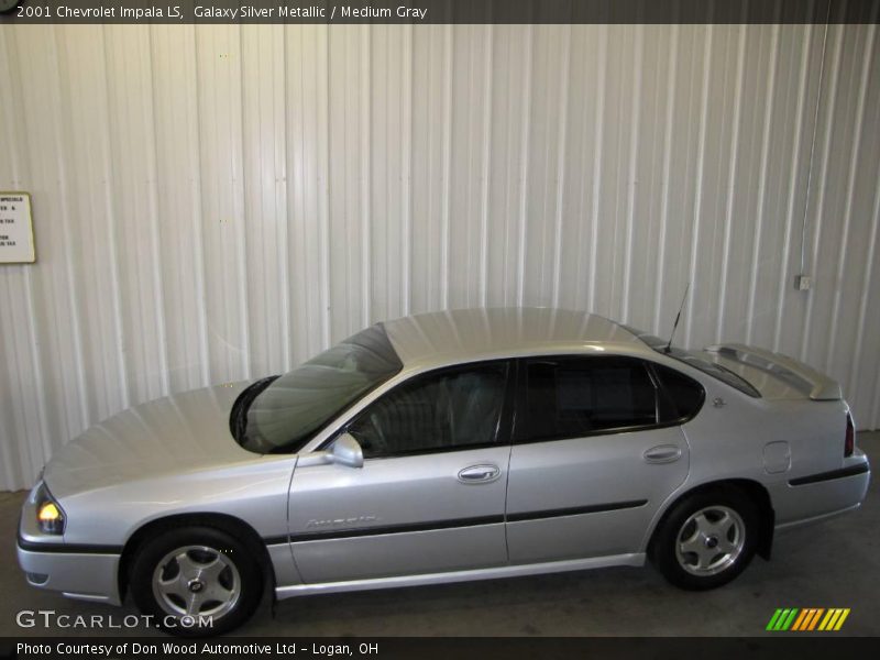 Galaxy Silver Metallic / Medium Gray 2001 Chevrolet Impala LS