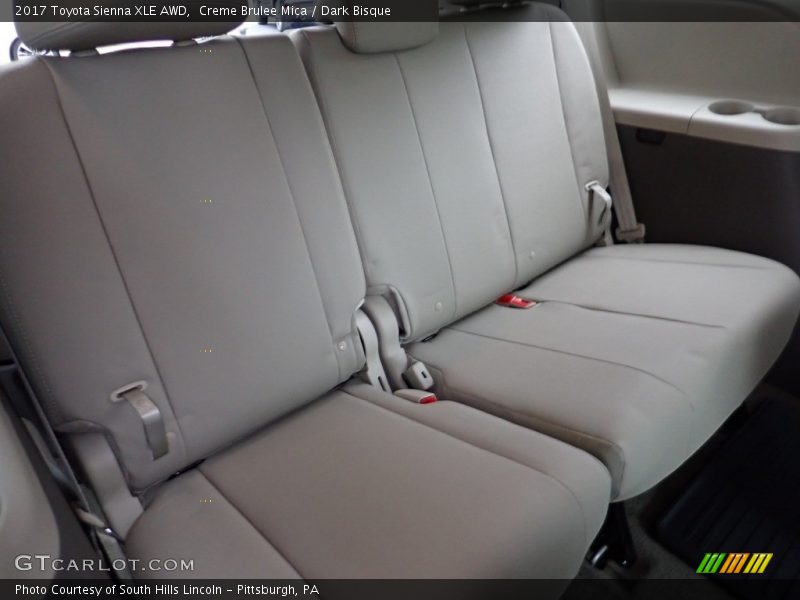 Creme Brulee Mica / Dark Bisque 2017 Toyota Sienna XLE AWD